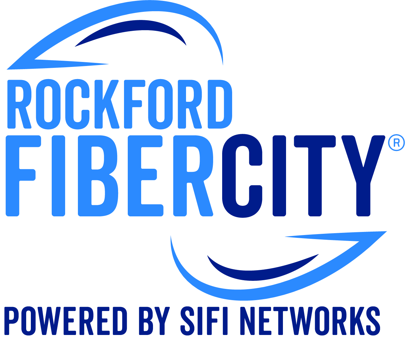 FiberCity Logo Rockford powered by sifi networks